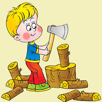 Cuento infantil El leñador y sus tres hijos
